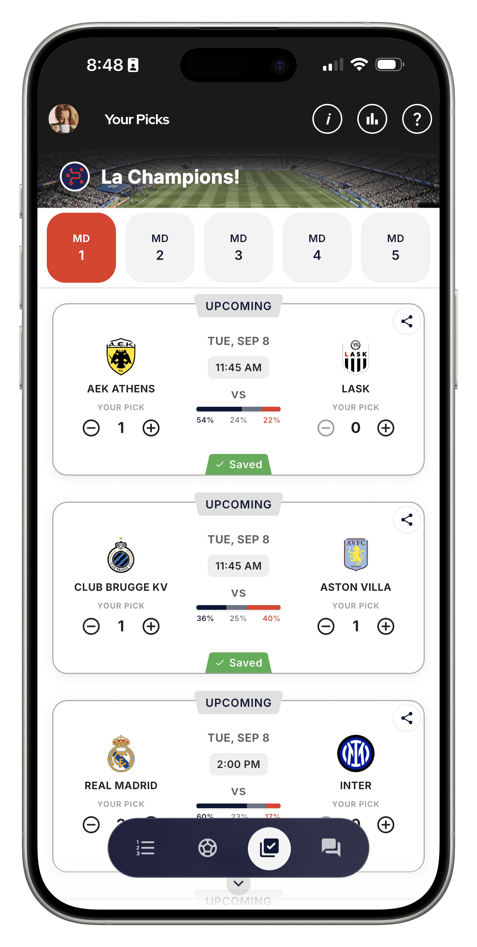 Pickster app on iPhone